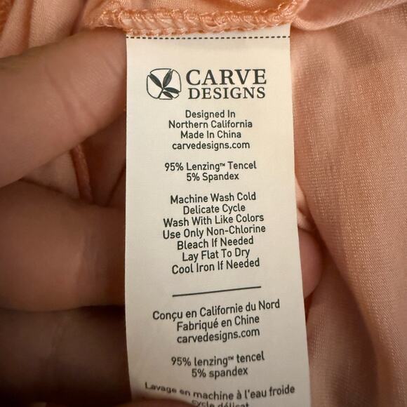Carve Designs Kendall Dress Size Medium Sleeveless Crossover Front Wrap Mini NWT - Picture 7 of 9